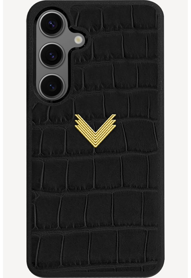 Husa unisex din piele pentru Samsung Galaxy S24 Plus