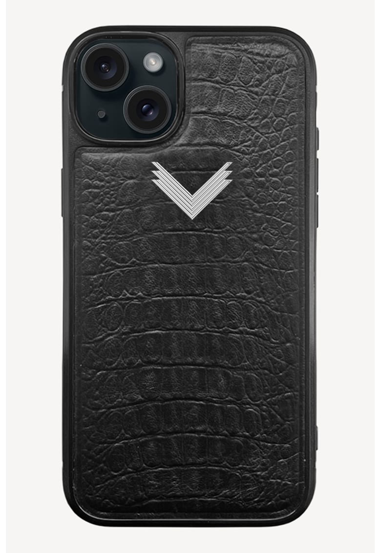 Husa unisex din piele pentru Iphone 15 Plus