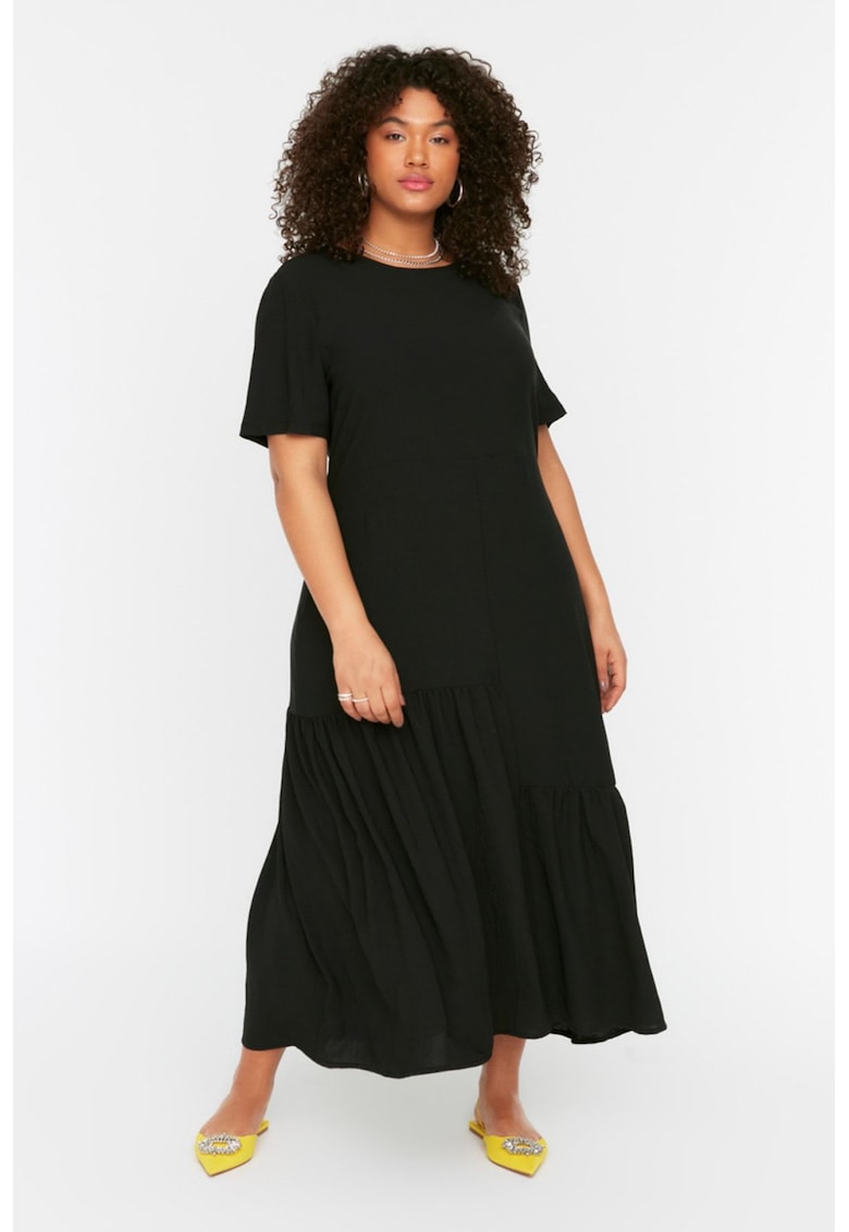 Rochie maxi stratificata