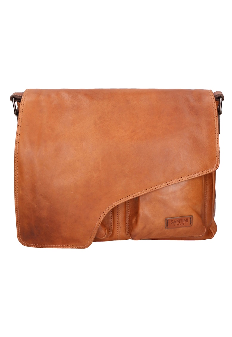 Geanta messenger unisex de piele 27269