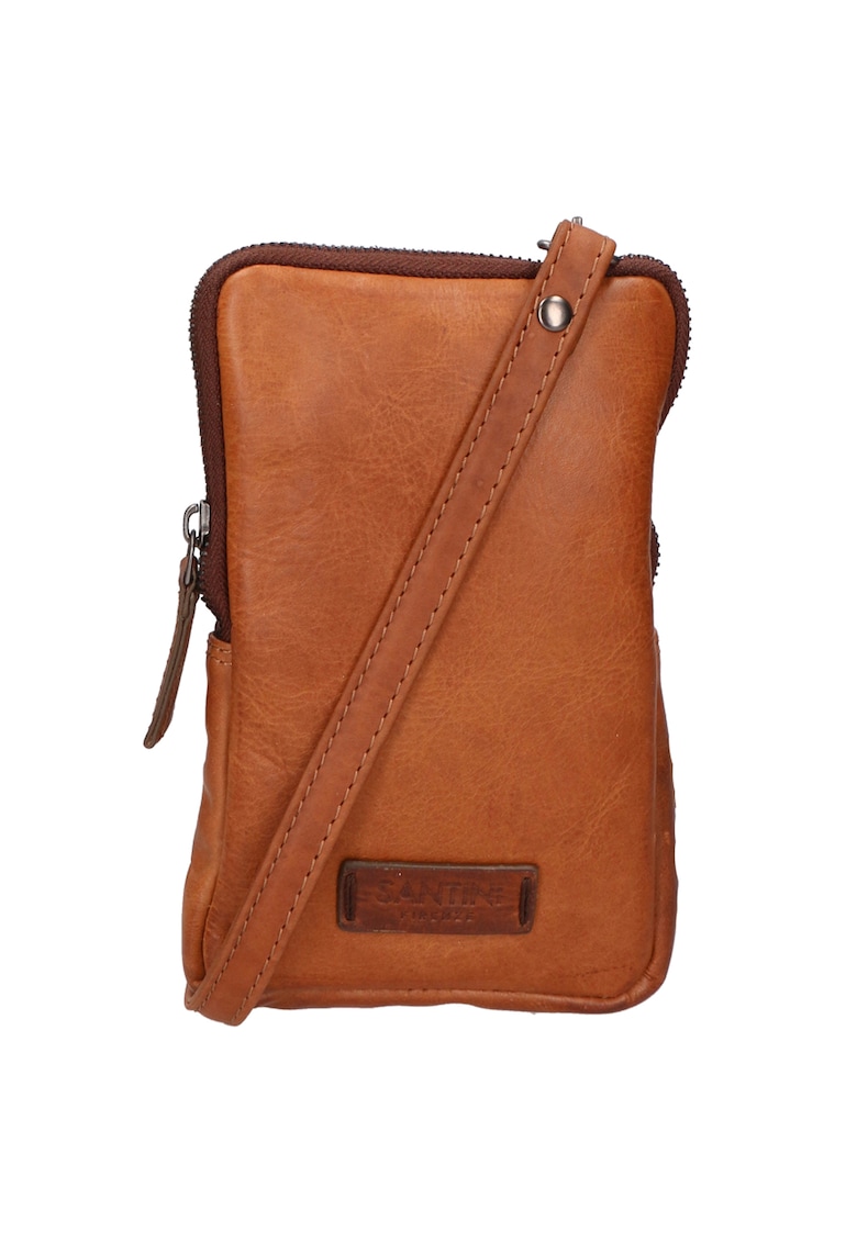 Geanta crossbody unisex de piele cu bareta detasabila