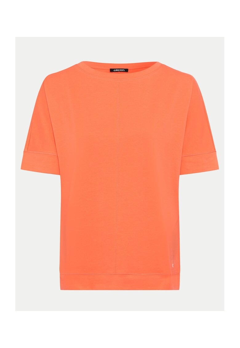Tricou dama - 304166716 - Portocaliu - Bumbac