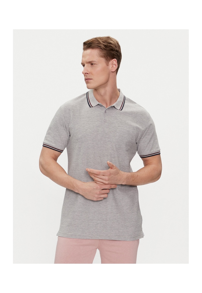 Tricou barbati -  303975982 - Gri - Bumbac