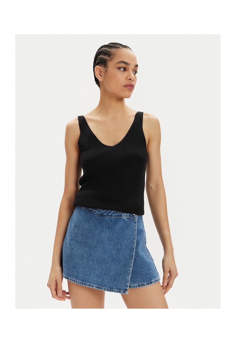 Maiou dama - 303613655 - Negru - Viscoza Maiou dama - 303613655 - Negru - Viscoza