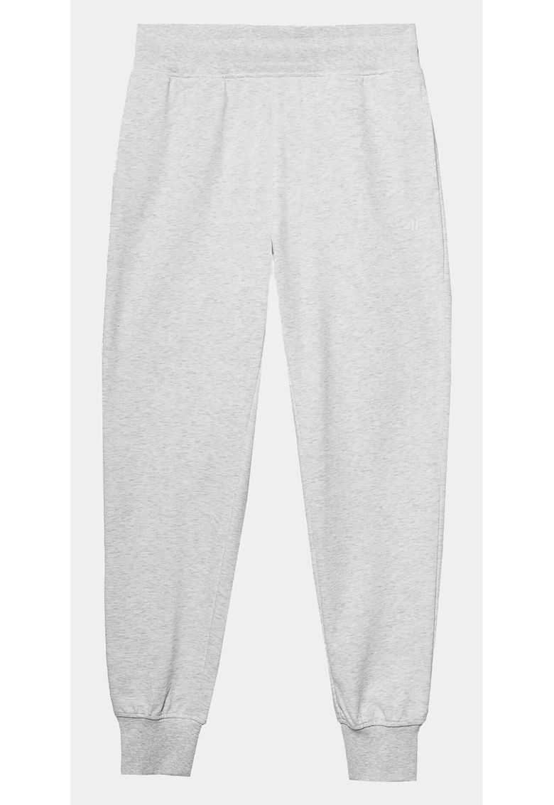 Pantaloni dama - 303823672 - Gri - Bumbac
