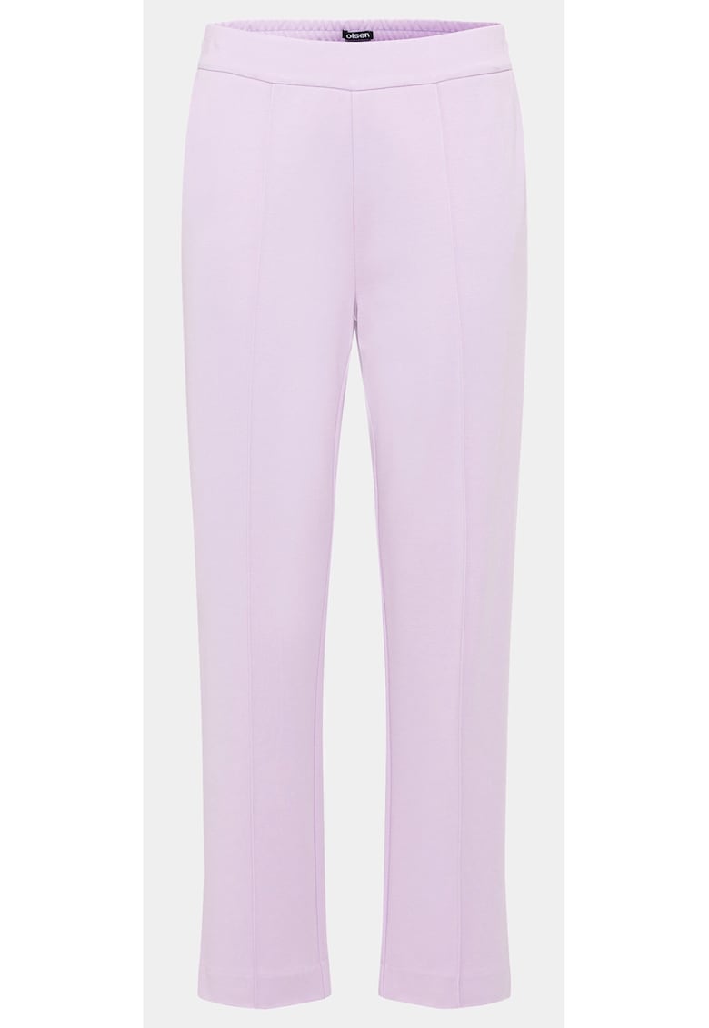 Pantaloni dama - 303804718 - Violet - Viscoza