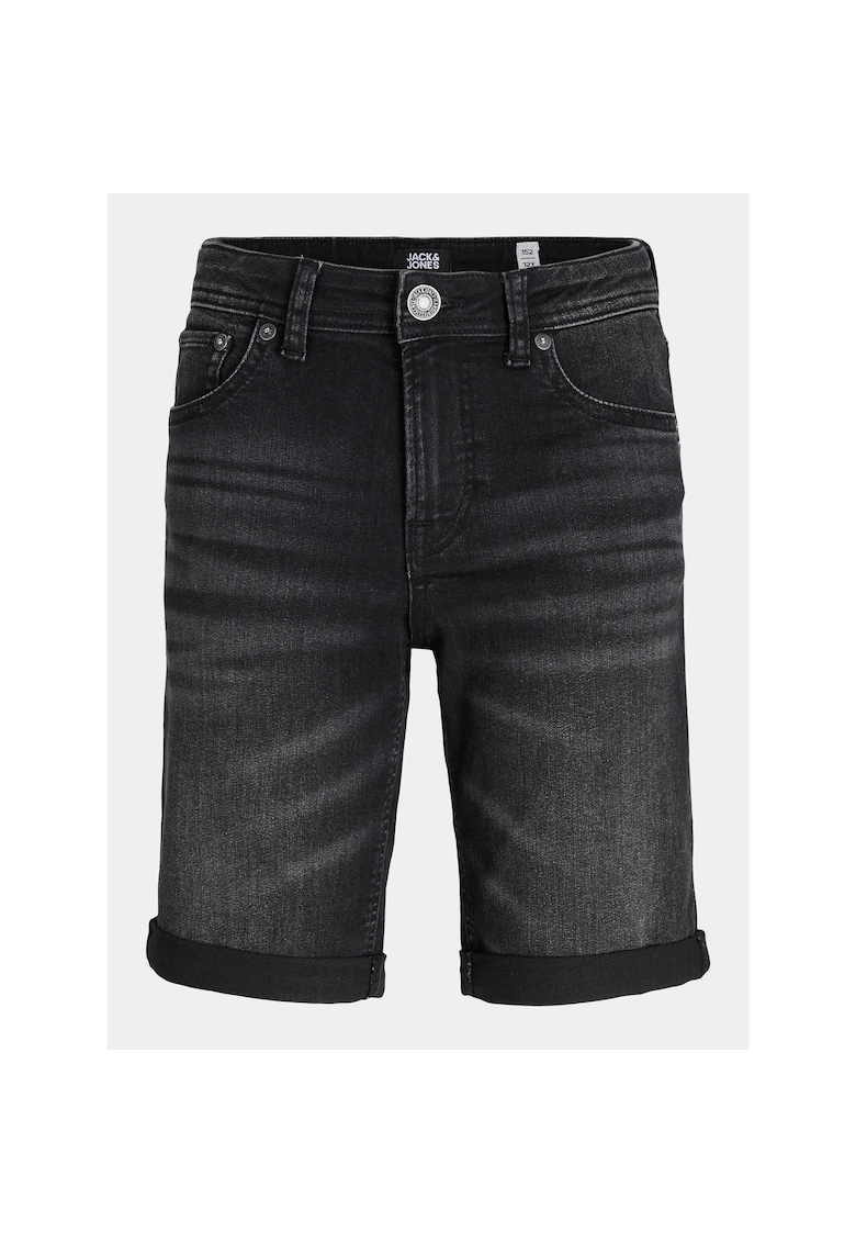 Pantaloni scurti baieti - 303521493 - Negru - Bumbac