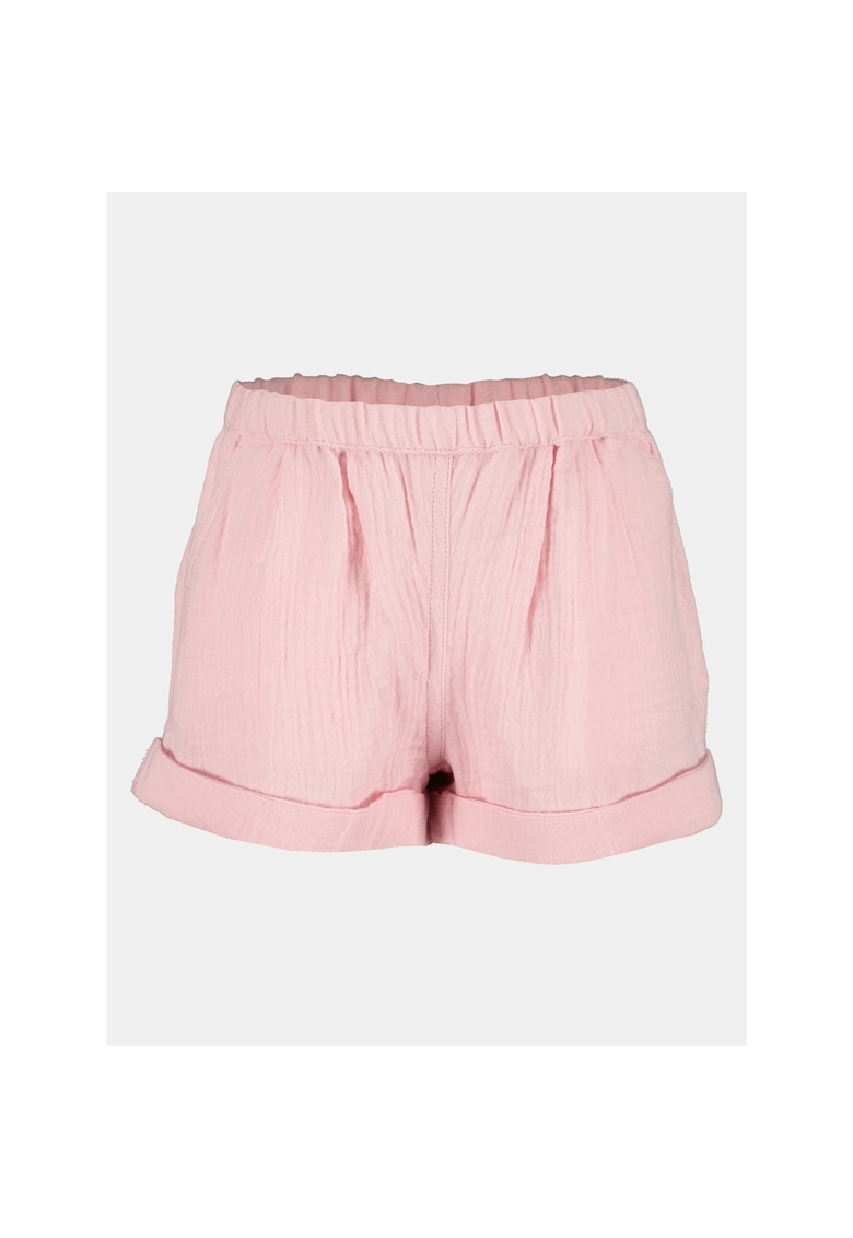 Pantaloni scurti fete - 303573409 - Roz - Bumbac