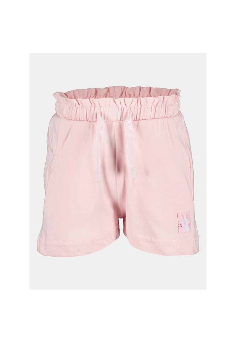 Pantaloni scurti fete - 303576295 - Roz - Bumbac
