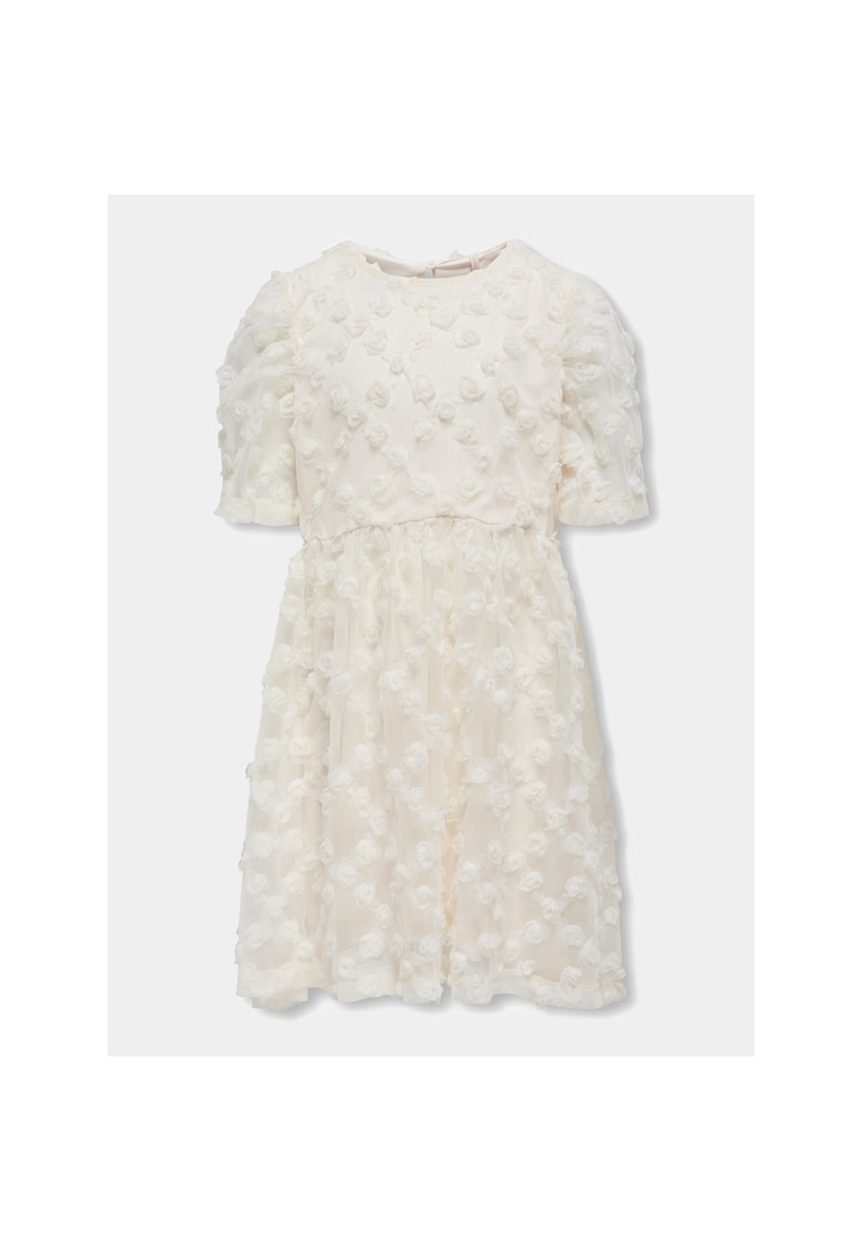 Rochie fete - 303782481 - Alb - Poliester