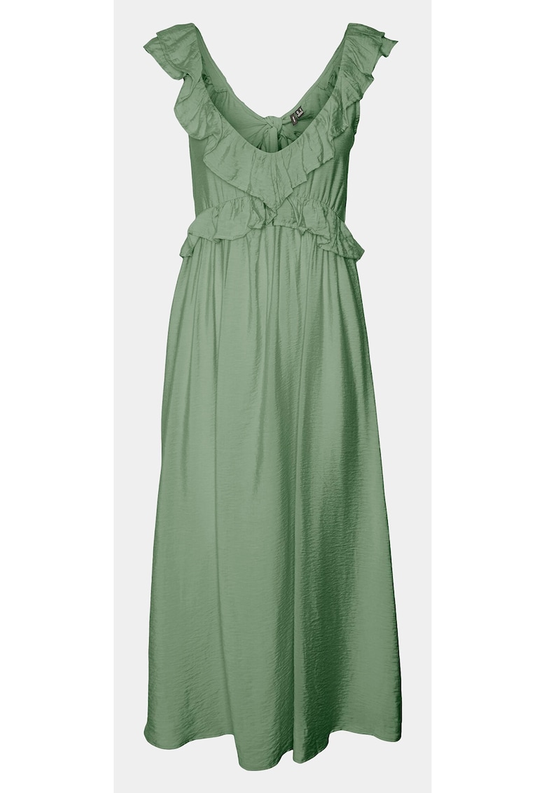 Rochie dama - 303612429 - Verde - Viscoza