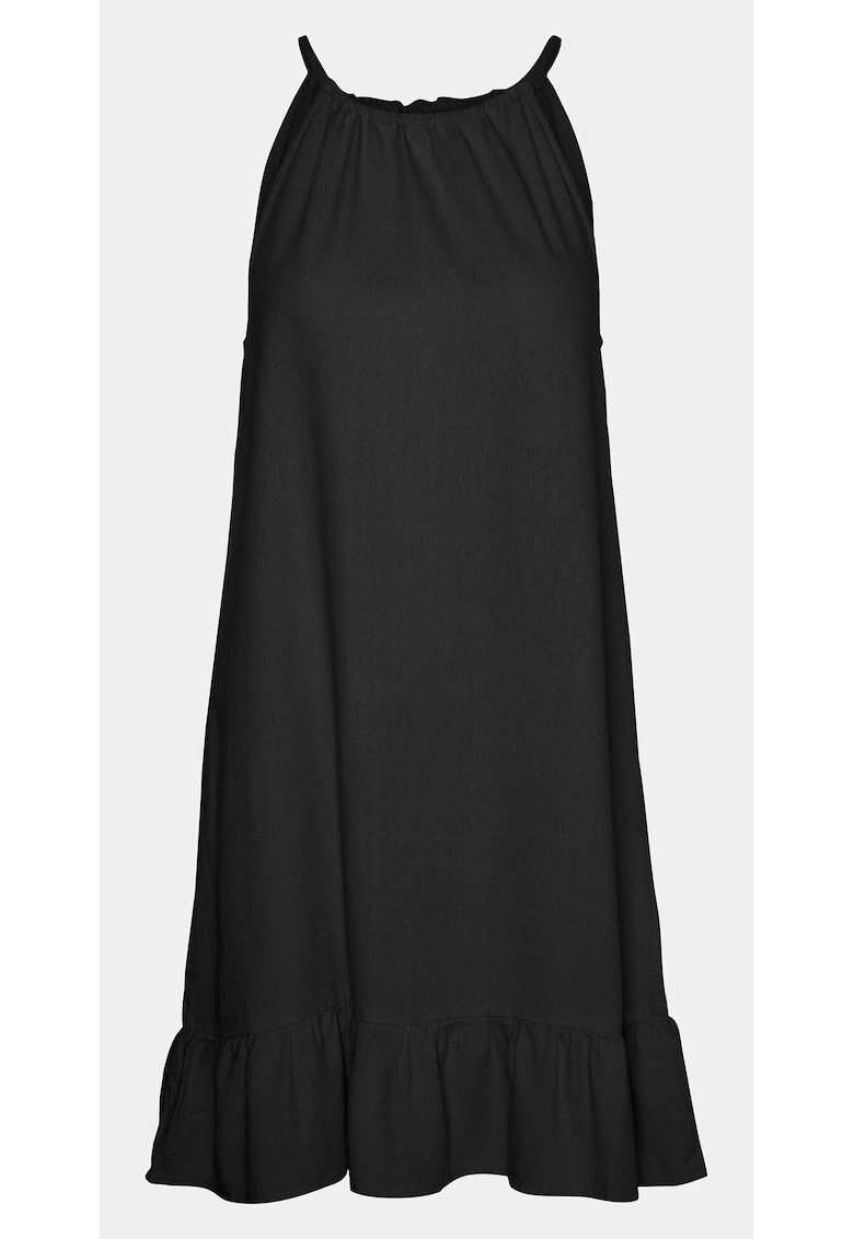 Rochie dama - 303612252 - Negru - Viscoza