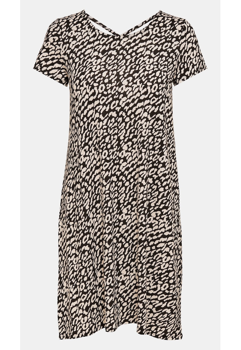 Rochie dama - 303618681 - Negru - Viscoza