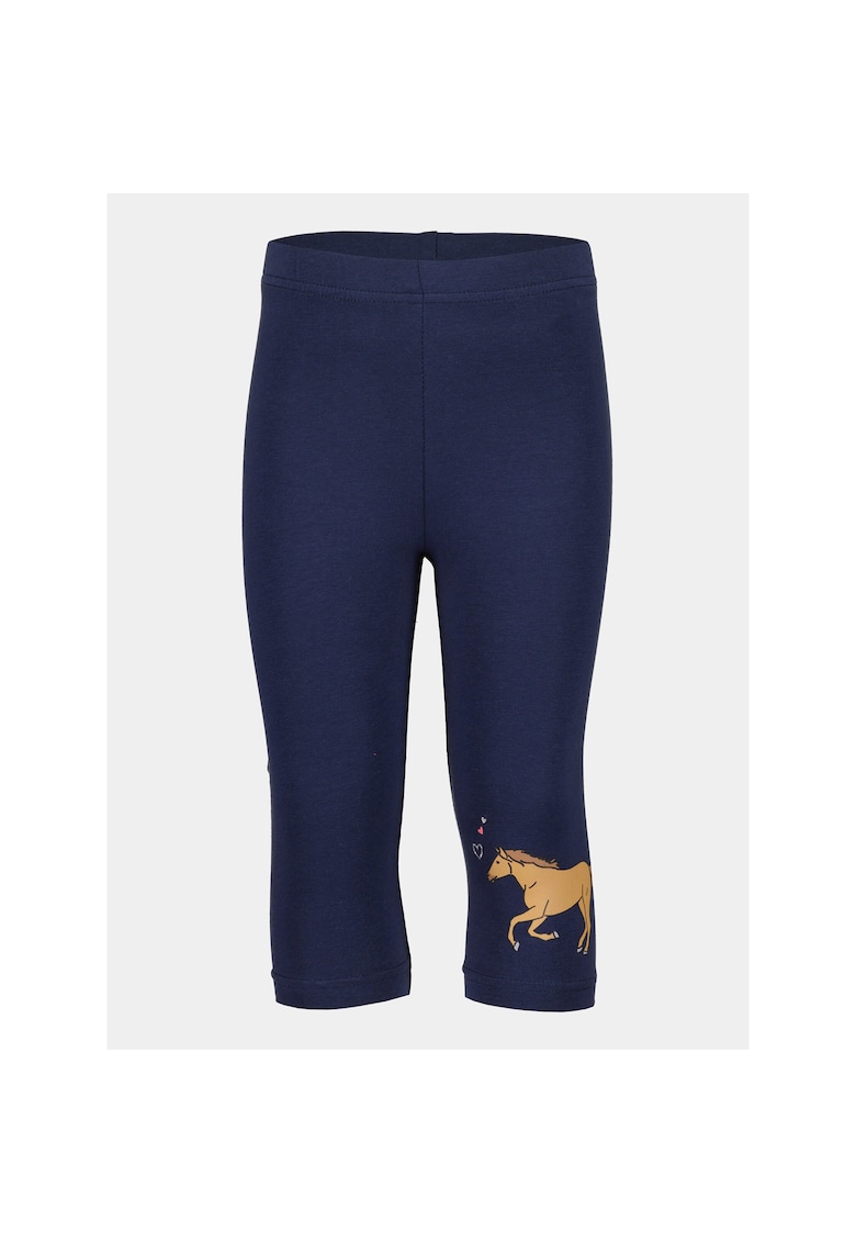 Colanti sport fete - 303572976 - Albastru inchis - Bumbac