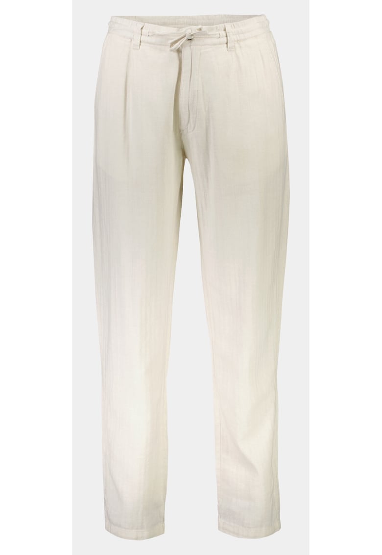 Pantaloni barbati - 303585235 - Alb - Bumbac