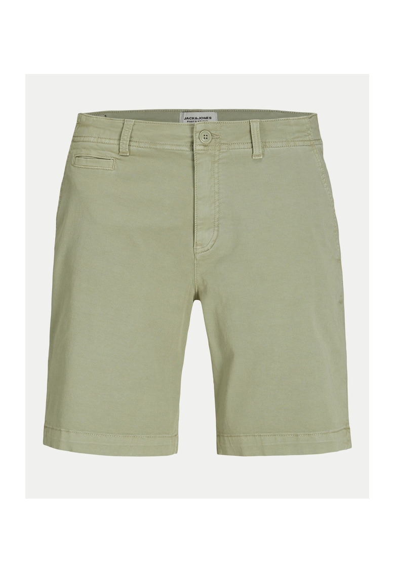 Pantaloni scurti barbati - 304125874 - Bej - Bumbac