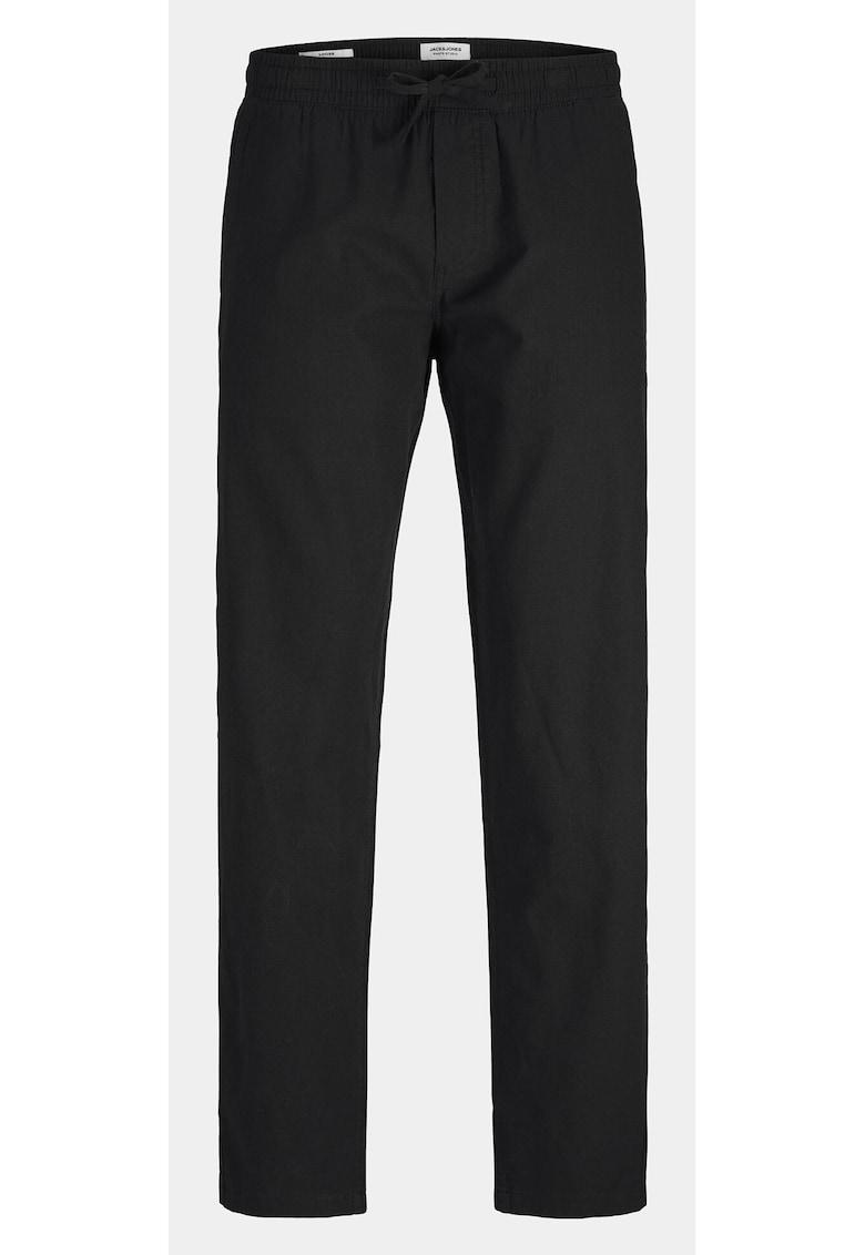 Pantaloni barbati - 303274269 - Negru - Bumbac