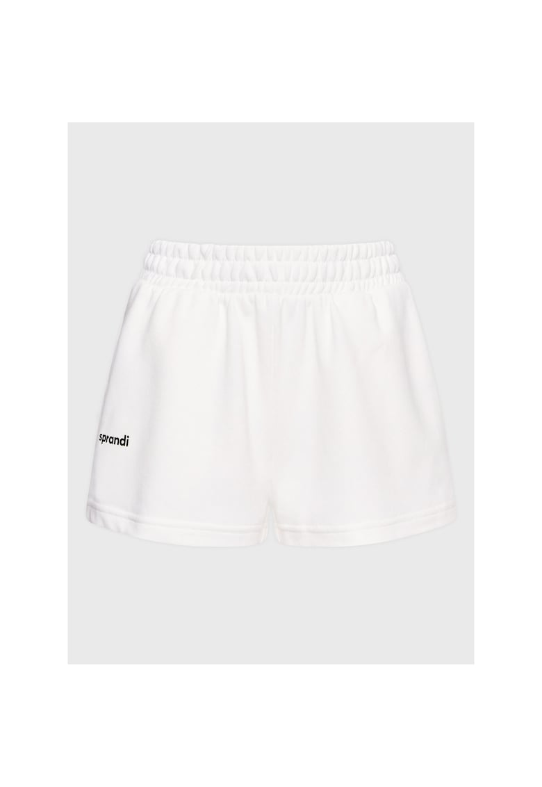 Pantaloni scurti sport dama - 302177660 - Alb - Bumbac Pantaloni scurti sport dama - 302177660 - Alb - Bumbac