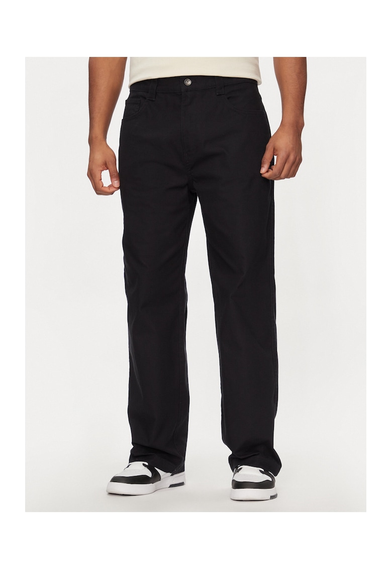 Pantaloni barbati - 303791124 - Negru - Bumbac