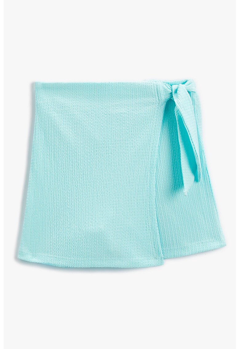 Fusta-pantalon texturata