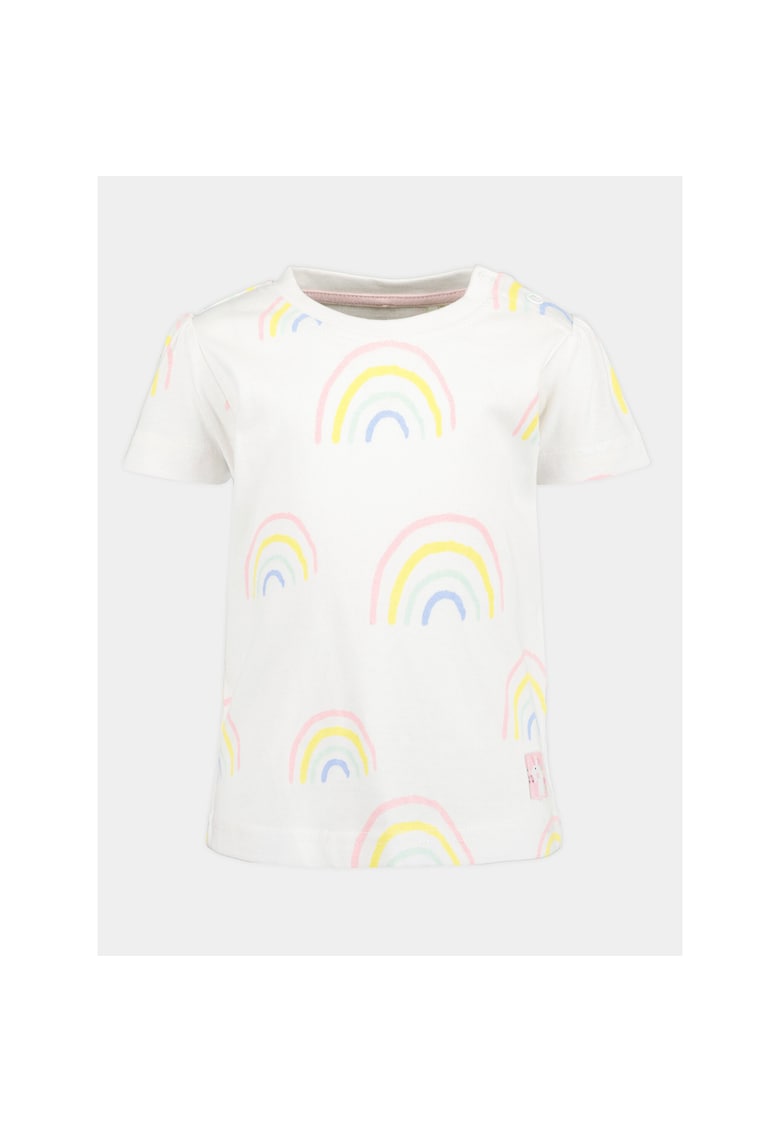 Tricou fete - 303576103 - Alb - Bumbac Tricou fete - 303576103 - Alb - Bumbac