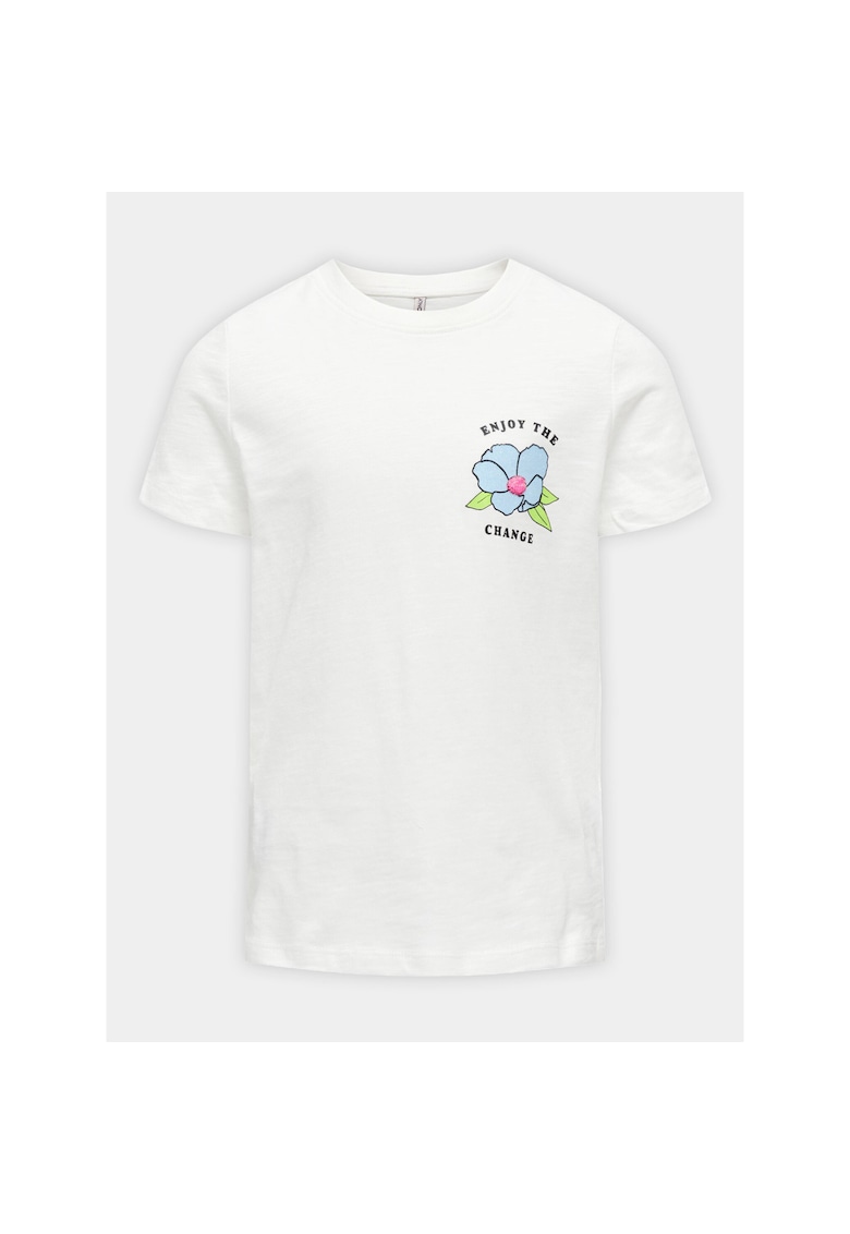 Tricou fete - 303522384 - Alb - Bumbac