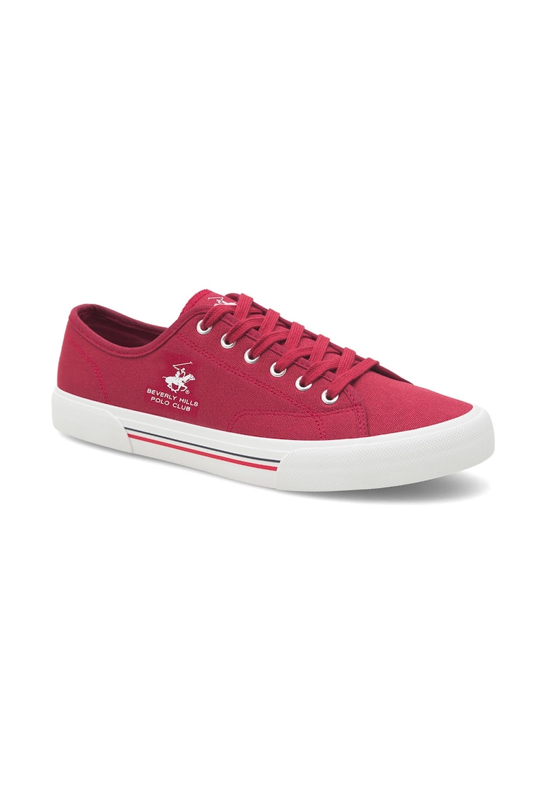 Mocasini barbati - 359548 - Sintetic - Rosu