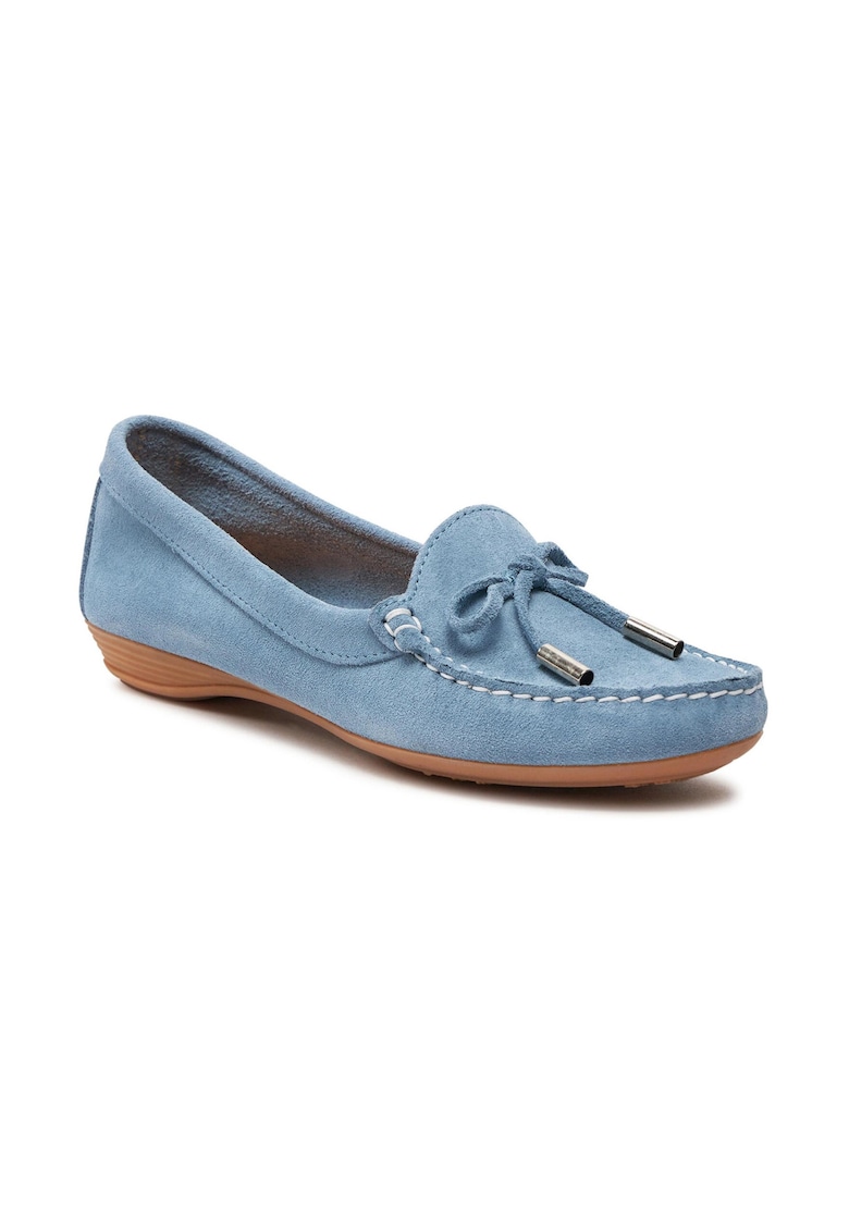 Mocasini dama - 700188 - Piele intoarsa - Albastru Mocasini dama - 700188 - Piele intoarsa - Albastru