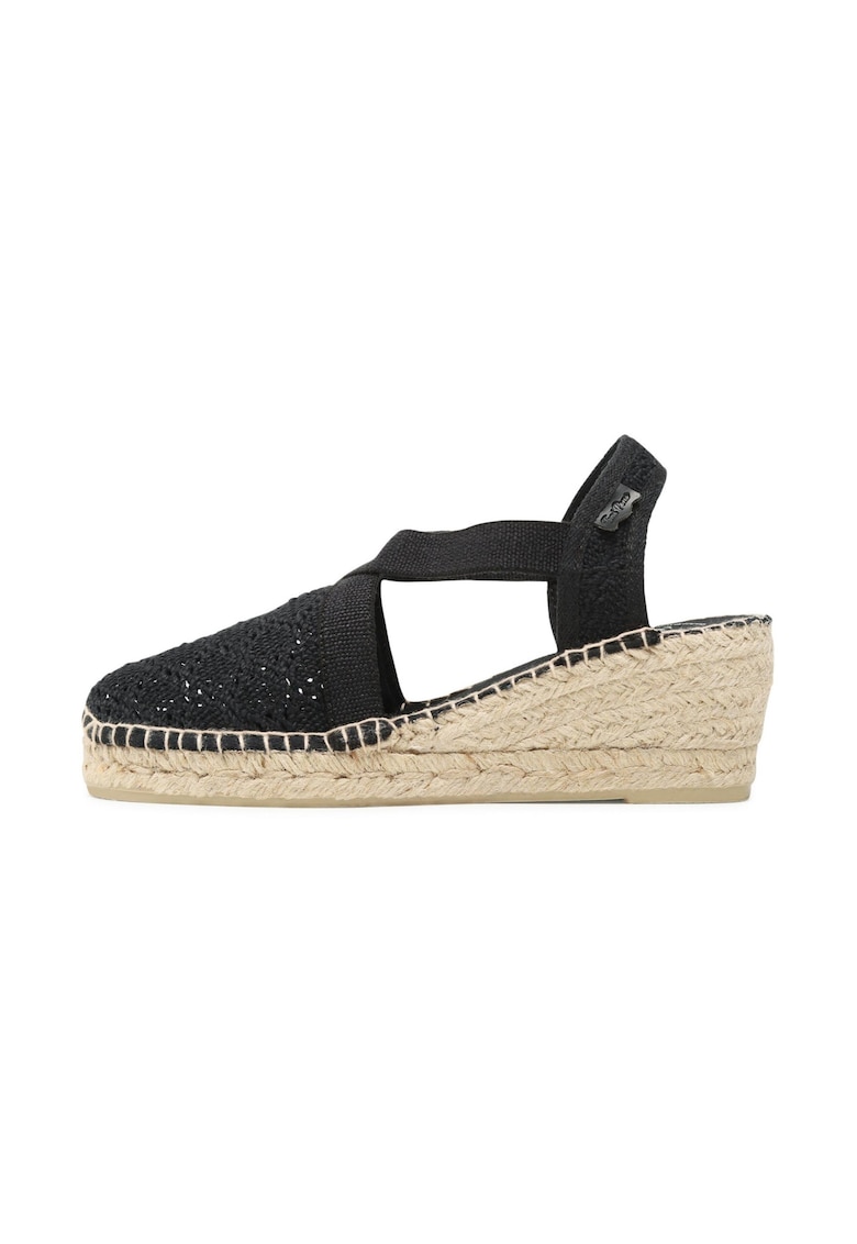 Espadrile dama - 776016 - Sintetic - Negru