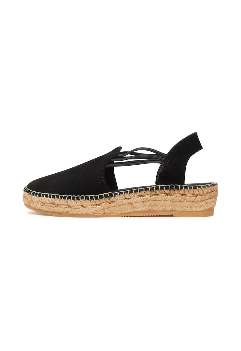 Espadrile dama - 775392 - Piele naturala - Negru