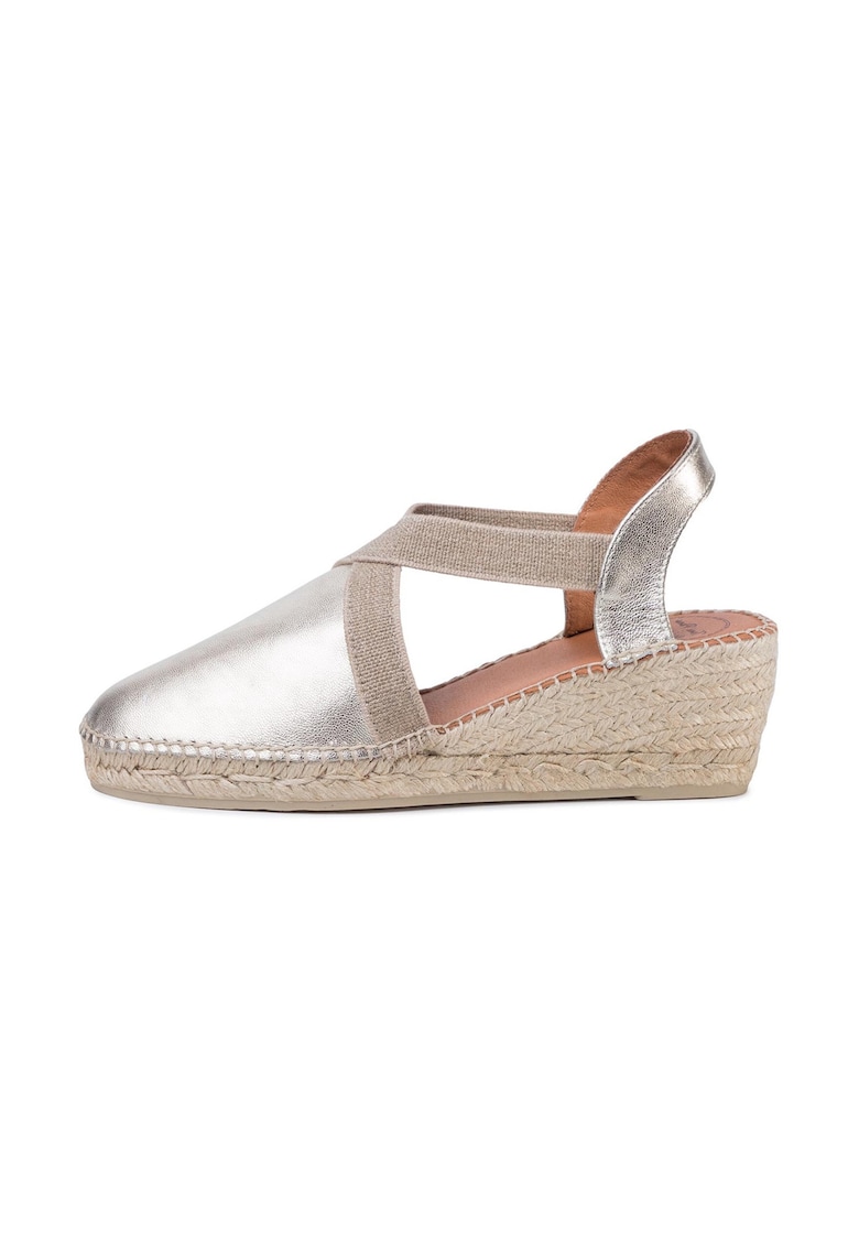 Espadrile dama -  596512 - Piele naturala - Auriu Espadrile dama -  596512 - Piele naturala - Auriu