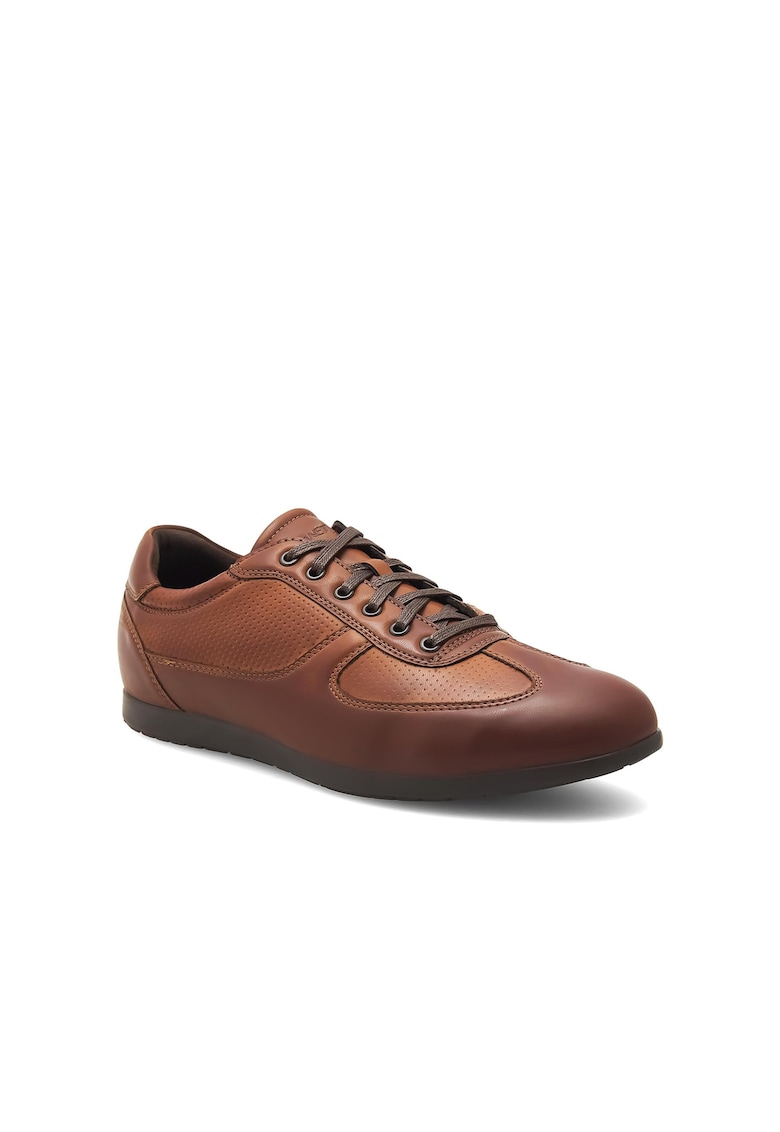 Pantofi sport barbati - 377559 - Piele ecologica - Maro
