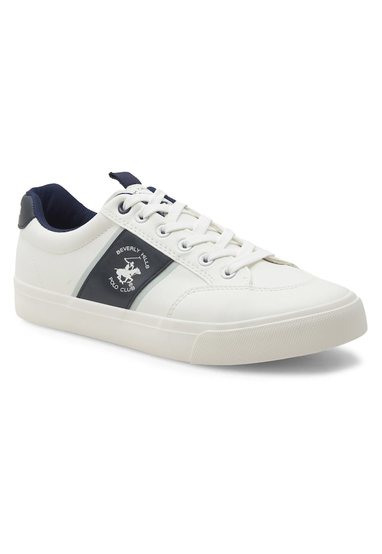 Pantofi sport barbati - 443322 - Piele ecologica - Alb