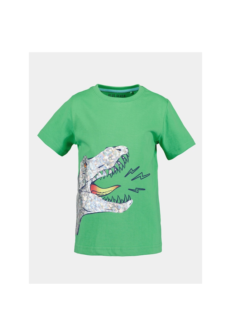 Tricou baieti - 303573614 - Verde - Bumbac