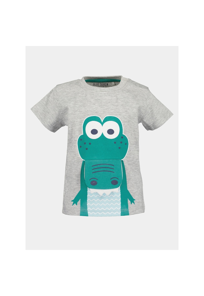 Tricou baieti - 303576547 - Gri - Bumbac