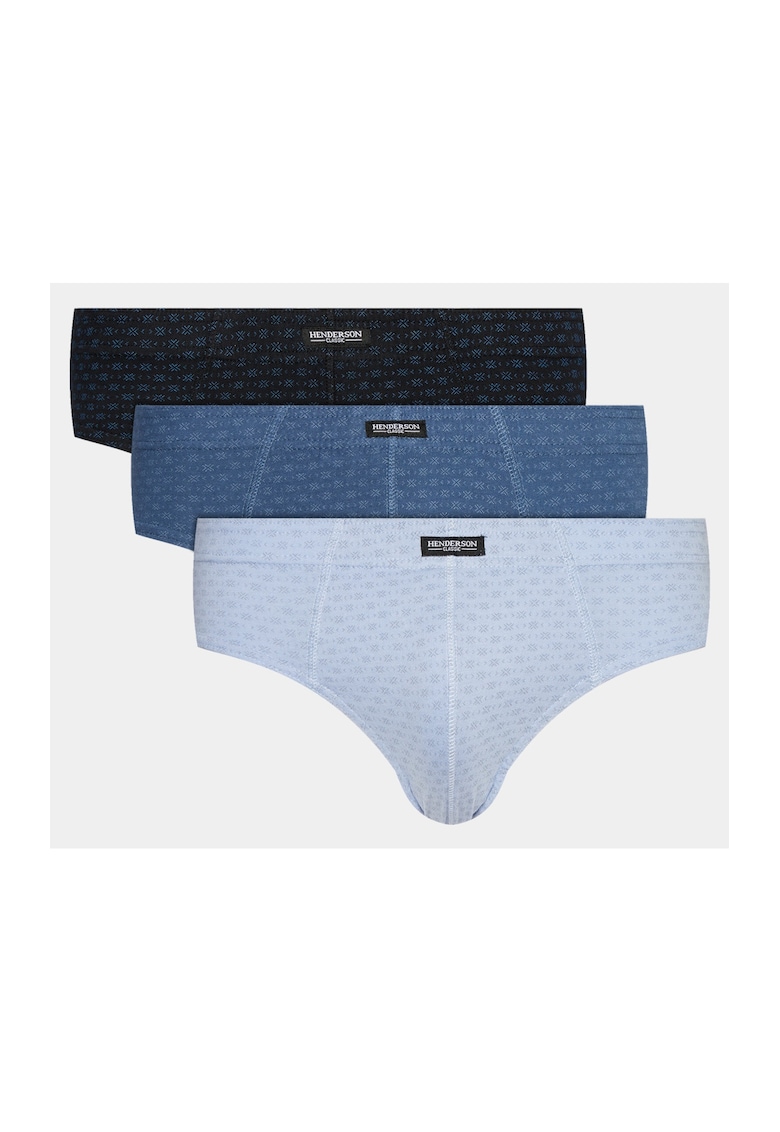 Set 3 perechi chiloti barbati - Henderson - 304114724 - Multicolor - Bumbac