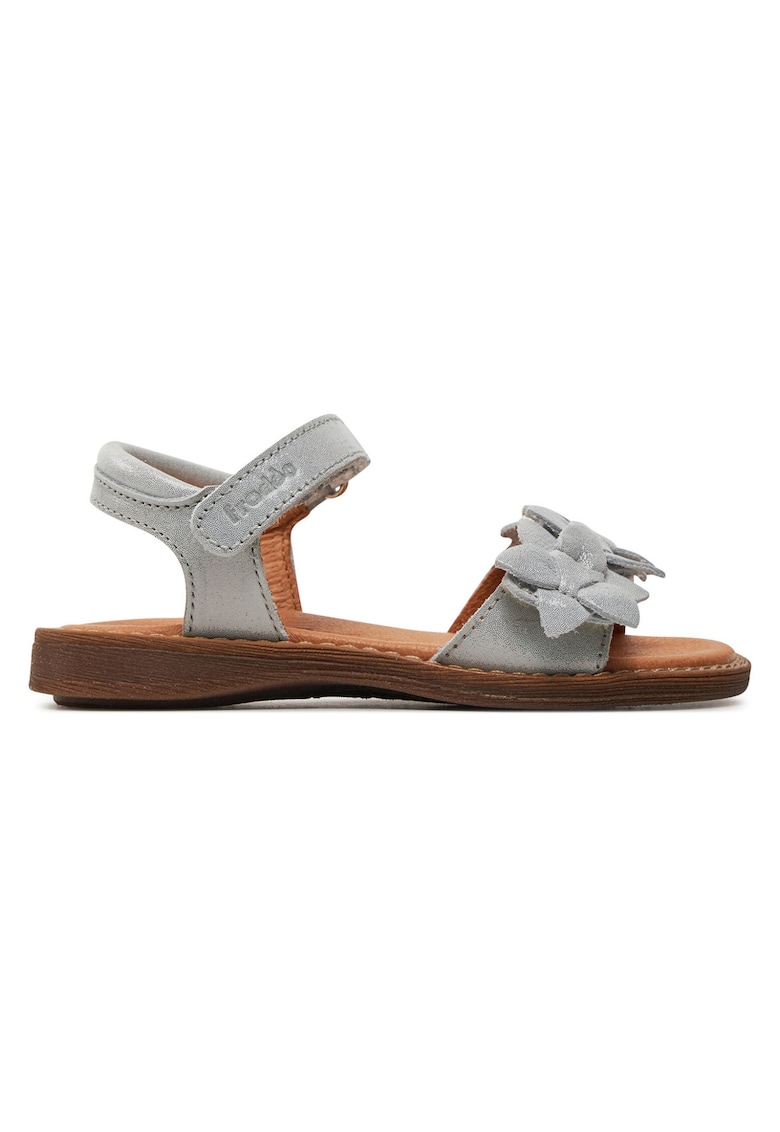 Sandale copii - 888077 - Piele naturala - Argintiu