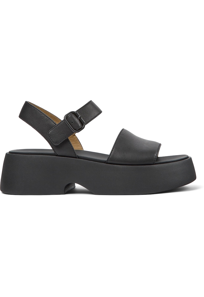 Sandale demi-wedge de piele 27221 Tasha