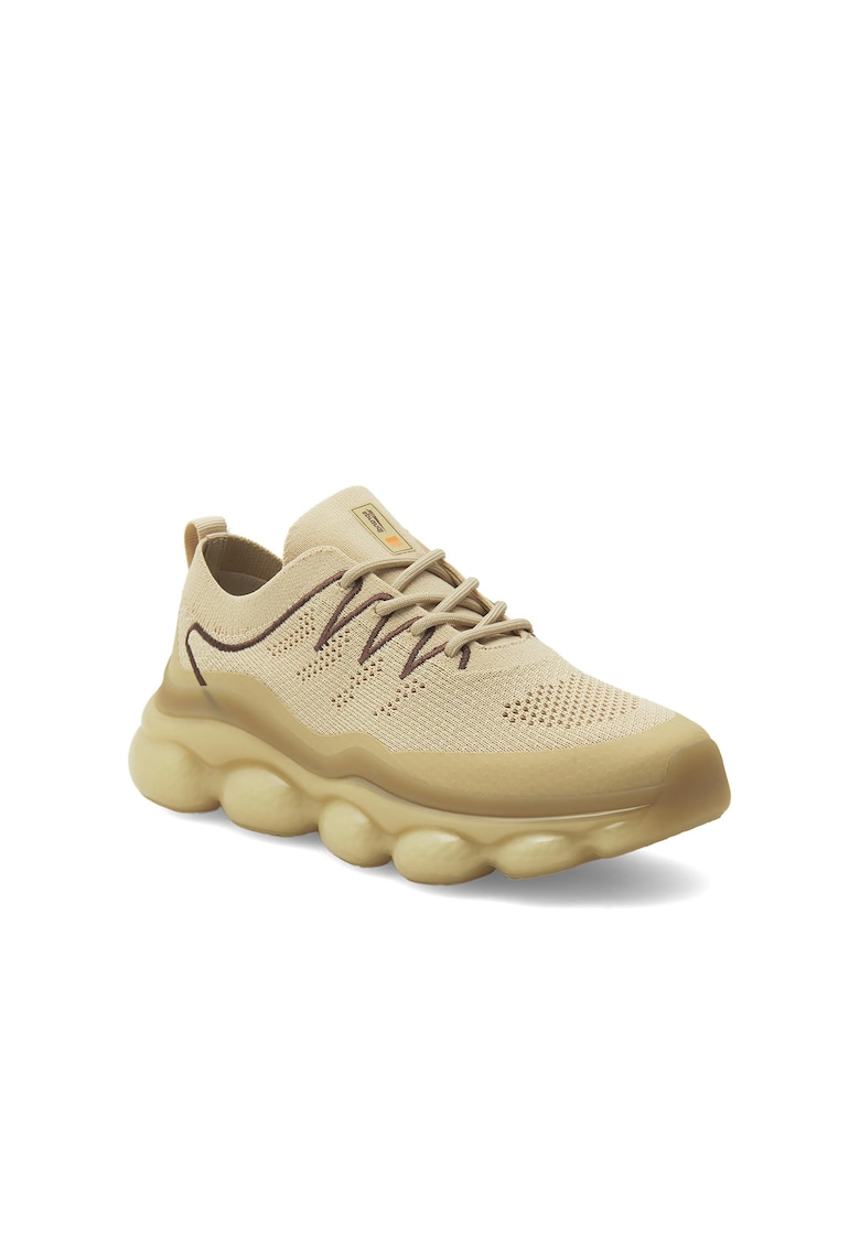 Pantofi sport dama - 341598 - Textil - Bej