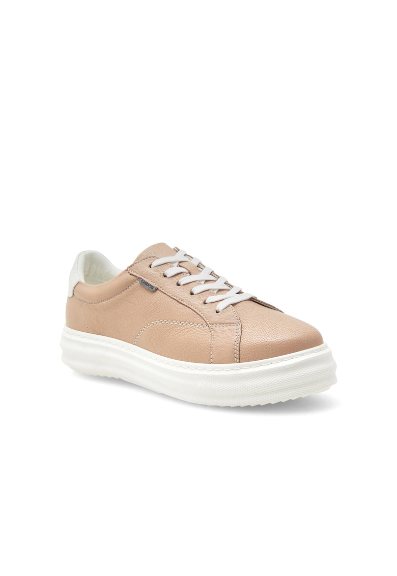 Pantofi sport dama - 383154 - Piele naturala - Bej