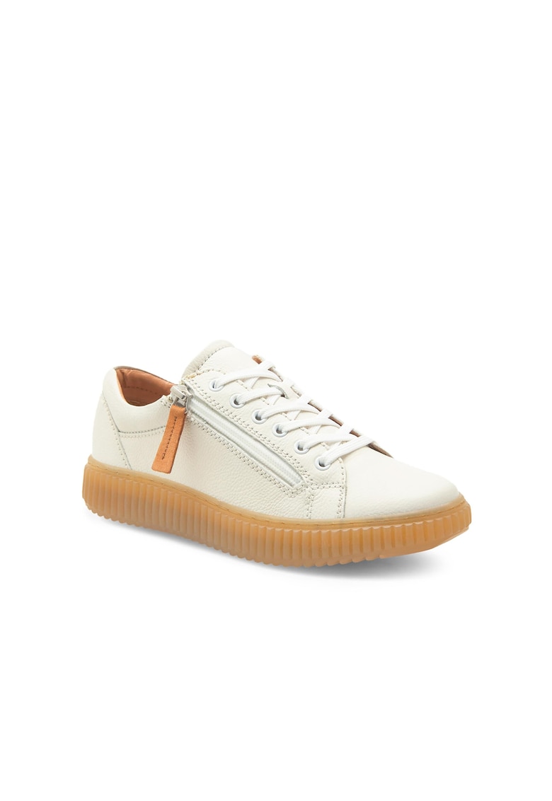 Pantofi sport dama - 334125 - Piele naturala - Alb Pantofi sport dama - 334125 - Piele naturala - Alb