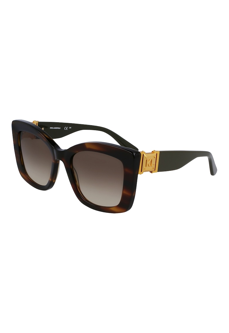 Ochelari de soare cat-eye cu lentile in degrade