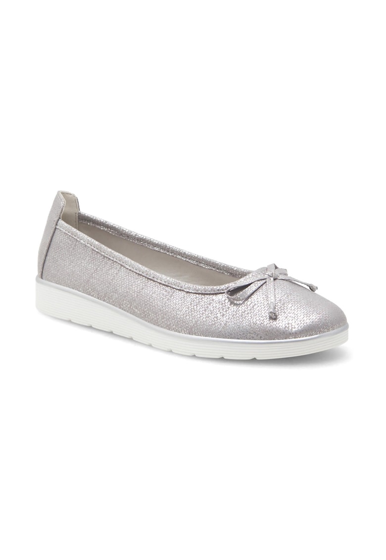 Balerini dama - 317586 - Piele ecologica - Argintiu