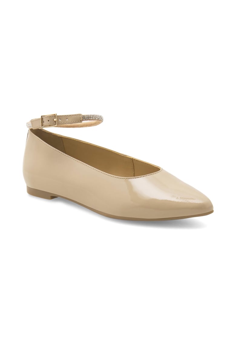 Balerini dama - 432067 - Piele lacuita - Bej