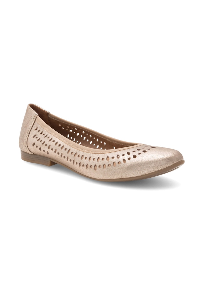 Balerini dama - 370277 - Piele naturala - Auriu