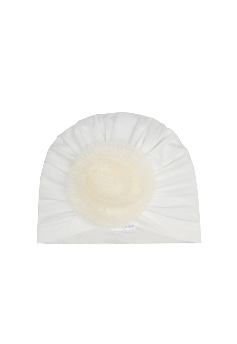 Caciula baieti - 303752439 - Ecru - Bumbac - Ecru