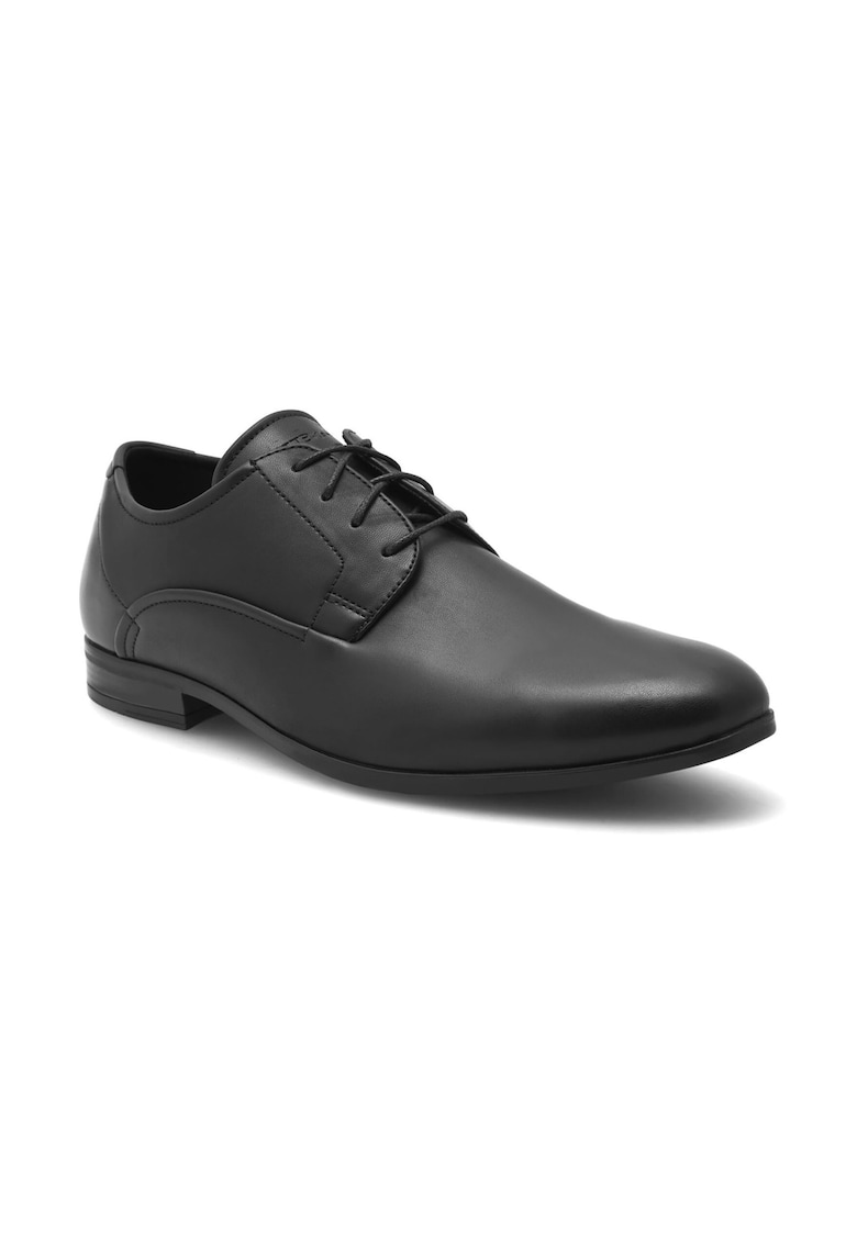 Pantofi barbati - 377627 - Piele ecologica - Negru