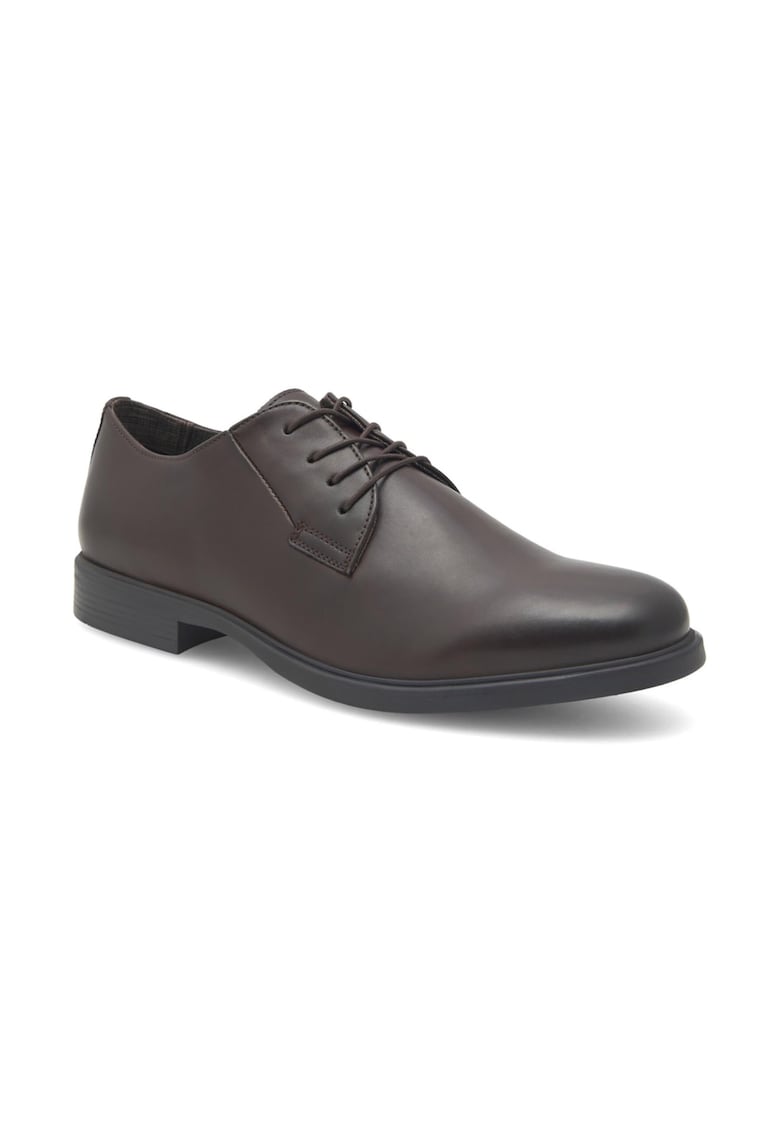 Pantofi barbati - 370116 - Piele ecologica - Maro