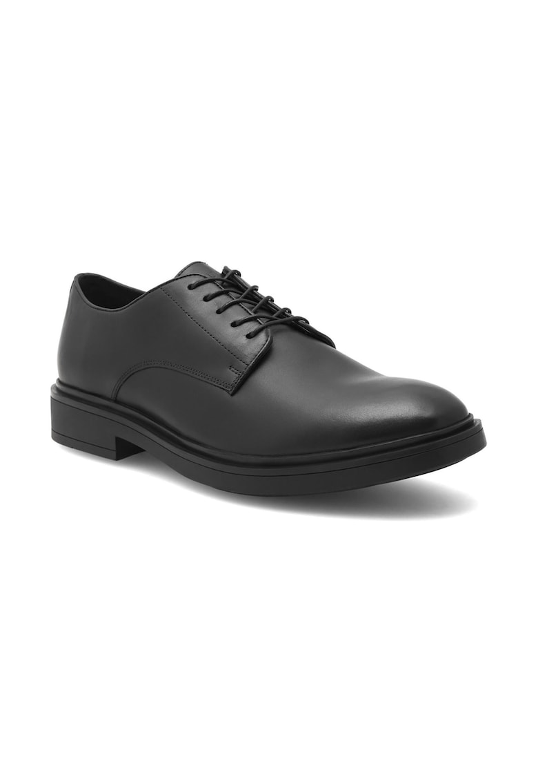 Pantofi barbati - Piele naturala - Negru - Negru