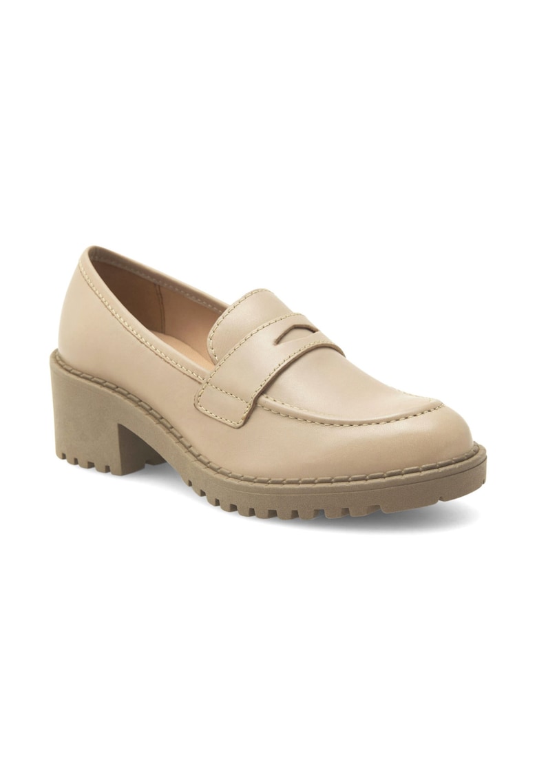 Pantofi dama - 361091 - Piele naturala - Bej
